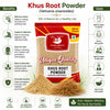 Kunjika Jadibooti Khus Root powder - Khus Jad - Ushira - Vetiver Roots - Vetiveria Zizanioides - Ramacham Powder - 100 gm