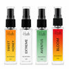 HUNKE EDP Inspired Perfume Set for Men & Women | Set of 4 Premium Long Lasting Fragrances | 8 ml Each | Travel Size Mini Perfume Gift Set | Eau de Parfum Collection - Sweet Honey, Extreme, Aventus, Bloom