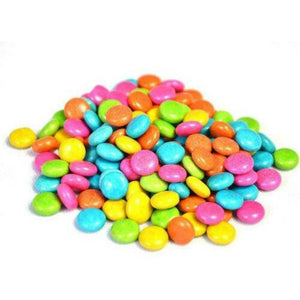 Gunvika Chocolate Gems Munchies | Choco Buttons in Bright Colour | Chocolate Snacks For Cake Decoration Kids Toffee - 200 gm