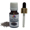 Pujahaat Black Pepper Essential Oil, 100% Pure & Undiluted Therapeutic Grade Oil for Radical Skin & Hair Growth, Piper Nigrum Oil For Aromatherapy & Massage - Vegan & Cruelty free - 15 ml