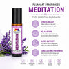 Pujahaat Meditation Aromatherapy Roll-on | Blend of Essential Oils |  Encourages a clear state of mind | Support a deeper mind-body | 10ml/0.33 fl oz - Meditation Roll-on