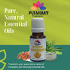 Pujahaat Myrrh 100% Pure & Natural Essential Oil Undiluted Steam Distilled Commiphora Myrrha Organic for Skin & Hair Care, Aromatherapy - Vegan & Cruelty free - 15 ml