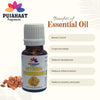 Pujahaat Myrrh 100% Pure & Natural Essential Oil Undiluted Steam Distilled Commiphora Myrrha Organic for Skin & Hair Care, Aromatherapy - Vegan & Cruelty free - 15 ml