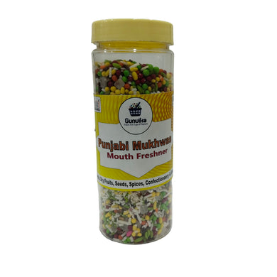 Gunvika Punjabi Mix Mukhwas Mouth Freshener, Digestive, After-Meal Snack Punjabi Mix - 200 gm