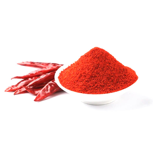 Gunvika Red Chilli Powder | Lal Mirch Grinded with Natural Oils | Zero added Colours, Fillers, Additives | Vibrant Red Colour | Vegan | Aromatic - 100 gm