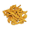 Kunjika Jadibooti Whole Dry Turmeric Sticks / Sabut Haldi Whole Haldi Gathiya | No Artificial Flavour Added | Indian Spices & Masala - 300 gm