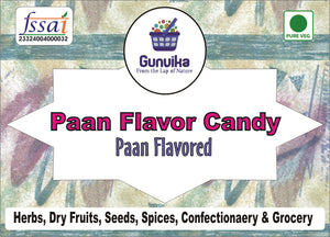 Gunvika Paan Candy | Paan Flavoured Sugar Candy | sweet candy pack for kids | Sweet & Tangy Candy - 200 gm