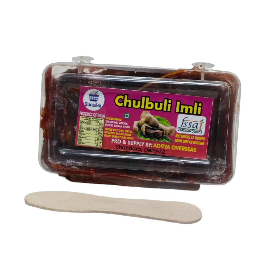 Gunvika Imli Pulp - Natural Tamarind Sweets Chulbuli Imli Pulp-100g