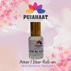 Pujahaat Premium Alcohol-Free Attar | Ittar 6ml, Long-Lasting Travel Size Roll-On, Best Woody Spicey Attar Fragrance Oil - Oud Al Garham