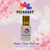 Pujahaat Premium Alcohol-Free Attar | Ittar 6ml, Long-Lasting Travel Size Roll-On, Best Citrus Musky Attar Fragrance Oil - Egyptian Musk