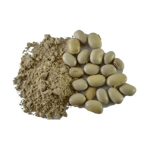 Kunjika Jadibooti White Kaunch Beej Powder, Konch Seed Churan, Safed Koch ke beej, Alkushi, Kauch, Mucuna Pruriens, Velvet Beans, Kapikachhu Powder (100 Grams)