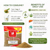 Kunjika Jadibooti Bhringraj Powder for Hair Growth, Skin and Eating Natural, Eclipta alba, Bringraj Powder, Bhringrajasava, Bringaraja 100 grams