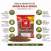 Kunjika Jadibooti Khubkala Seeds / Khoobkala / Sisymbrium Irio / Jangli Sarson/  Hedge Mustard Seeds -100 grams