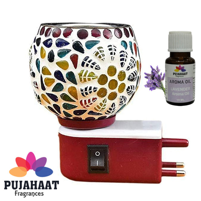 Pujahaat Lavender, Jasmine, Marigold (Genda), Rose Aroma Oil for Aromatherapy oils, Oil for diffusers, Humidifier oils, Oil Burners, Spa and Air Purifier 10ml Each - Set of 4 (4 x 10 ml)