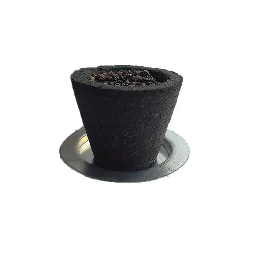 Kunjika Jadibooti Guggal Organic Havan Cups/Sambrani Cups | Sambrani Dhoop Cups for Pooja- Jatamassi, Loban, Guggal - 15 Pcs