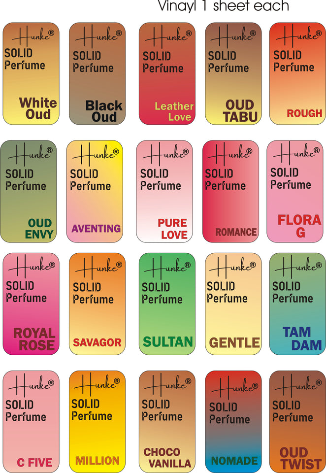 Hunke® Solid Perfume | Alcohol-Free Solid Perfume for Men & Women | Long Lasting Natural Wax Fragrance | Travel Friendly Pocket Perfume | Handmade Luxury - Gentle