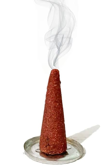 Pujahaat Premium Scented Incense Dhoop Cone | No Charcoal No Bamboo | for Pooja, Rituals & Special Occasions, Aromatherapy Rajnigandha Fragrance