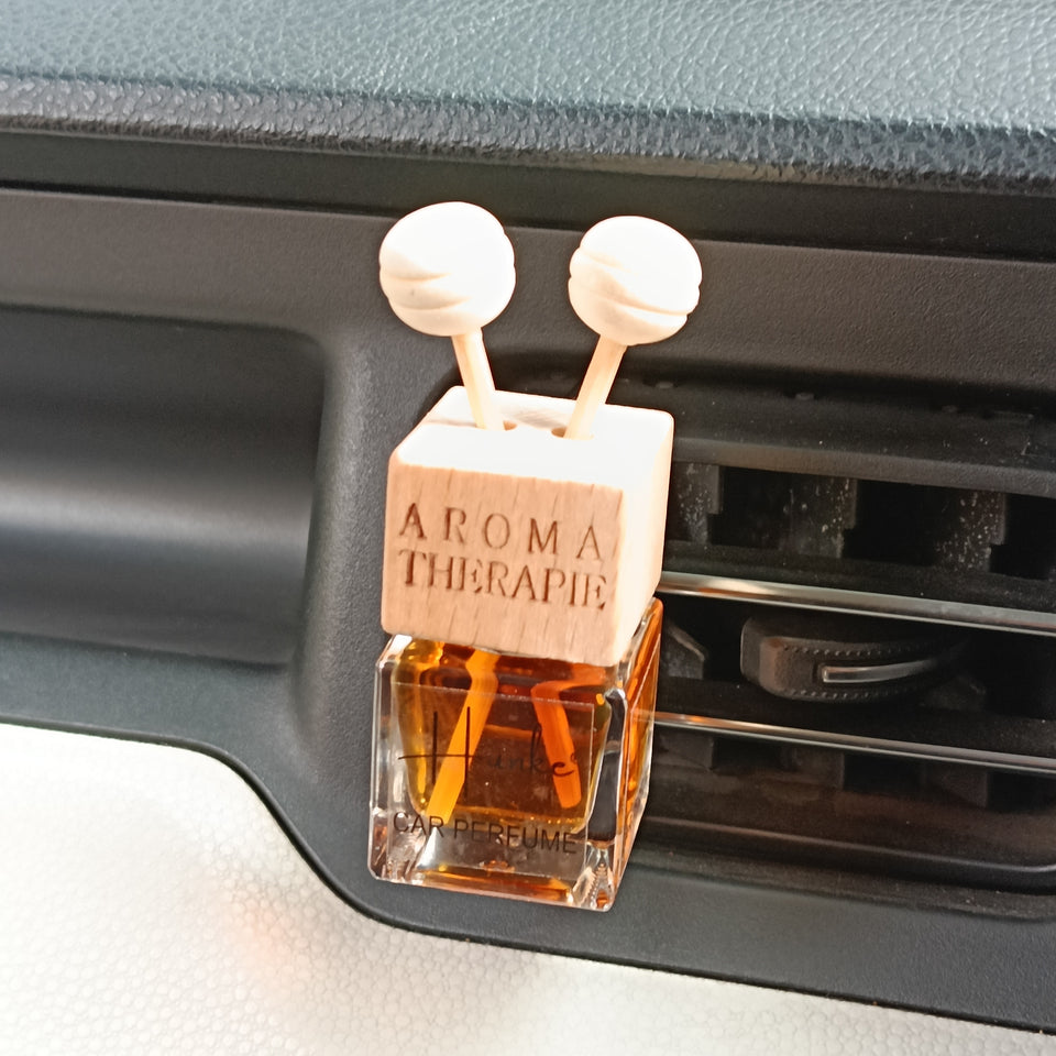 Hunke® Long Lasting Car Perfume | AC Vent Clip Car Air Freshener | Premium Fragrance | Odour Eliminator | With Reed Sticks| Easy to Fix |Car interior - Last up to 45 days - Shyam Darbar