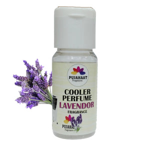Pujahaat Lavender, Lemon, Rose, Khus, Sandalwood, Jasmine Cooler Perfume/Aroma Diffuser Oil or Fragrance, Long Lasting Cooler Scent/Aroma Diffuser Fragrance Oil - Multipurpose Aroma Oil Perfume for Cooler - 25 ml each (6 X 25 ml)