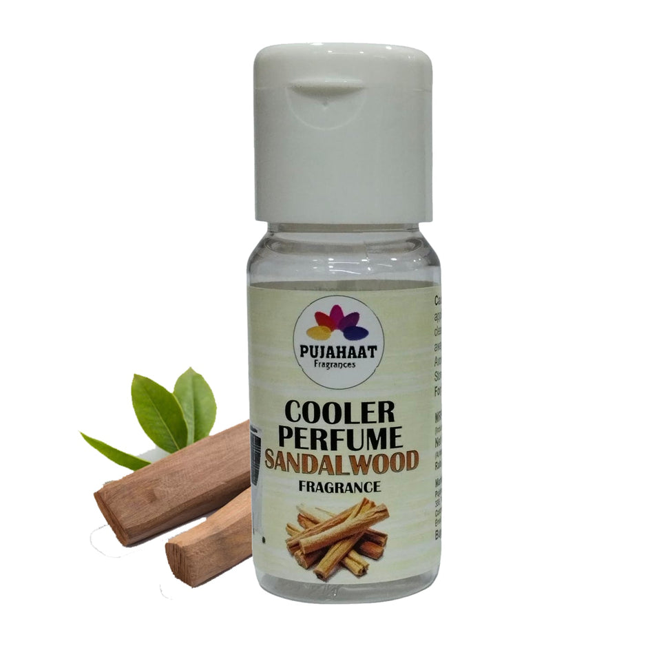 Pujahaat Lavender, Lemon, Rose, Khus, Sandalwood, Jasmine Cooler Perfume/Aroma Diffuser Oil or Fragrance, Long Lasting Cooler Scent/Aroma Diffuser Fragrance Oil - Multipurpose Aroma Oil Perfume for Cooler - 25 ml each (6 X 25 ml)