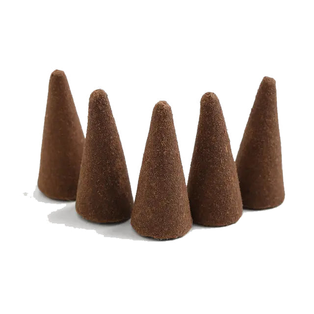 Pujahaat Premium Scented Incense Dhoop Cone | No Charcoal No Bamboo | for Pooja, Rituals & Special Occasions, Aromatherapy Rajnigandha Fragrance