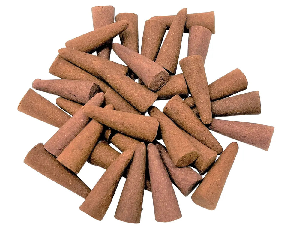 Kunjika Jadibooti Premium Scented Incense Dhoop /Cone | No Charcoal No Bamboo | for Pooja, Rituals & Special Occasions, Dhoop Batti Lavender Fragrance - 200 Gms
