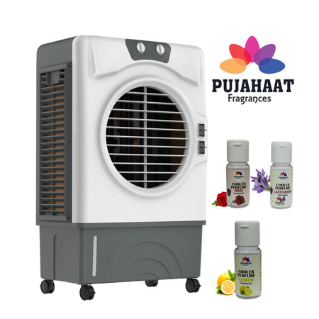 Pujahaat Lavender, Lemon, Rose, Khus, Sandalwood, Jasmine Cooler Perfume/Aroma Diffuser Oil or Fragrance, Long Lasting Cooler Scent/Aroma Diffuser Fragrance Oil - Multipurpose Aroma Oil Perfume for Cooler - 25 ml each (6 X 25 ml)
