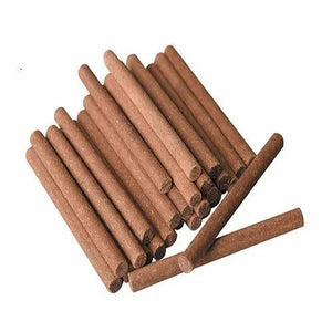 Pujahaat Jasmine Premium Scented Incense Stick | Dry Dhoop Stick | No Charcoal, Bambooless | Dhoop Batti 4 inches with free Holder - Jasmine Fragrance