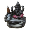 Pujahaat Premium Back Flow Dry Dhoop cones Incense Scented Smoke Cones / Dhoop for Smoke Fountains - Black Queen Fragrance