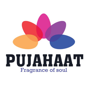 Pujahaat Kesar Chandan Flora Premium Natural Masala Incense Sticks Natural Kesar Chandan Flora Agarbatti Nagchampa 100% Natural Fragrances - 100 Gms