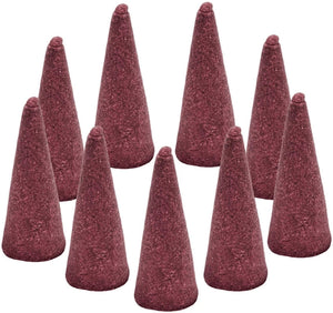 Rose Fragrance Premium Scented Incense Dhoop Cone by Pujahaat | No Charcoal No Bamboo | for Pooja, Rituals & Special Occassions, Dhoop Batti- 80 Gms