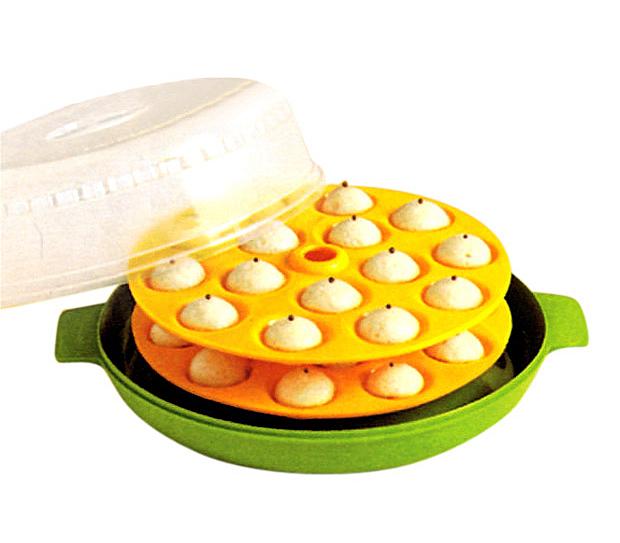 Trust Microwave Idli Pizza Maker - 30 snacks Idlies - halfrate.in