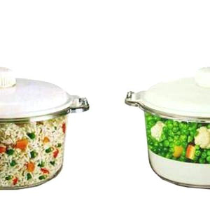 Trust Microwave Cooker - Rice Cooker / Vegetable Steamer - halfrate.in