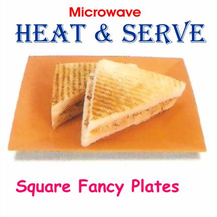 Trust Microwave Heat Square Shape Plate - halfrate.in