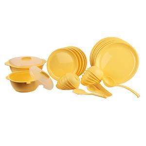 Trust Microwave 34 Pieces Dinner Set Heat Serve Eat - halfrate.in