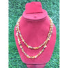 Citrine / Golden Topaz Mala Necklace Natural Crystal Stone Uncut Chip AAA Quality Beads Mala for Reiki Healing & Crystal Healing Stone for Unisex
