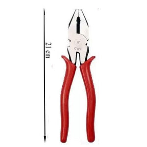 Hand Tool Kit - Combination Plier + 2 in 1 Screwdriver Philips and slotted Head Blade Size: 6 x 100 mm-ht10