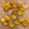 Citrine Clear Tumble Stone Single pc