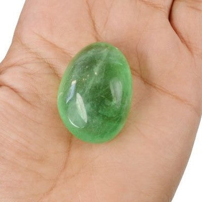 Green Fluorite Tumble Stone Single pc