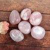 Rose Quartz Tumble Stone Single pc