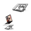 Slim and Light Foldable & Adjustable Portable Laptop Plastic Stand For Laptop - correct your posture while working