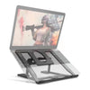 Slim and Light Foldable & Adjustable Portable Laptop Plastic Stand For Laptop - correct your posture while working