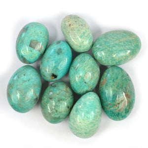 Amazonite Crystal Tumble Stone Single pc