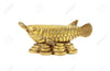 Feng Shui Golden Arowana Fish Money Fish Statue Figurine Home Furnishing Ornament Lucky Wealth and Prosperity