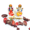 Laxmi Ganesh Marble Dust Statue, Laxmi-Ganesh Idols for Home & Office Décor, Ganesh Laxmi Marble Look showpiece Diwali, House warming, etc. Festivals 17 cm approx. White Laxmi & Ganesh Statue LG-3