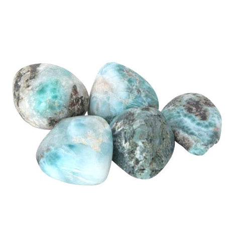 Larimar Gemstone Crystal Tumble Stone Single pc