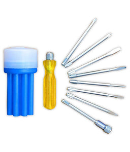 Saleshop365® Screw Driver Set With Line Tester and 8 bits - halfrate.in