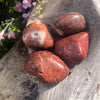 Poppy Jasper Tumble Stone Single pc