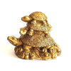 Three Tiered Tortoises for Health Wealth and Luck- Feng Shui Vastu for office & Home