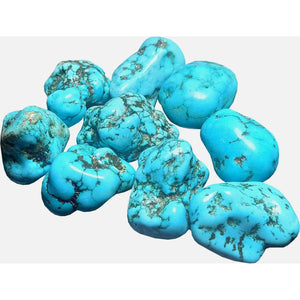 Turquoise (Firoza) Tumble Stone Single pc